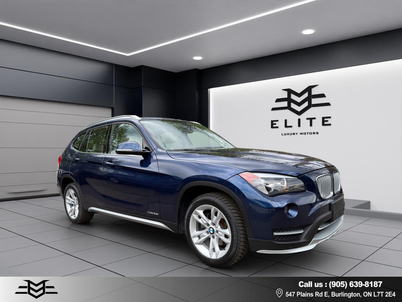 2015 BMW X1 XDRIVE28i AWD - NAVI - LEATHER - MOONROOF !!! Photo