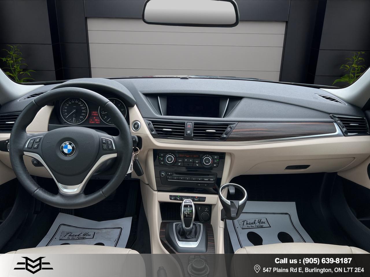 2015 BMW X1 XDRIVE28i AWD - NAVI - LEATHER - MOONROOF !!! Photo