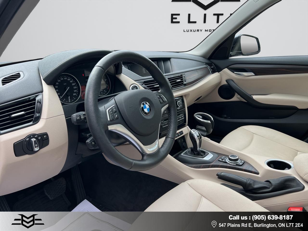 2015 BMW X1 XDRIVE28i AWD - NAVI - LEATHER - MOONROOF !!! Photo