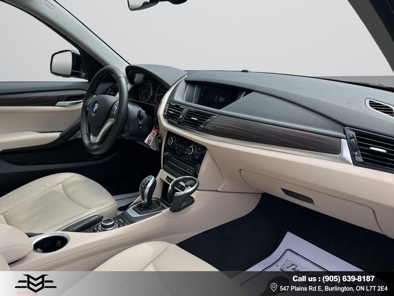 2015 BMW X1 XDRIVE28i AWD - NAVI - LEATHER - MOONROOF !!! Photo