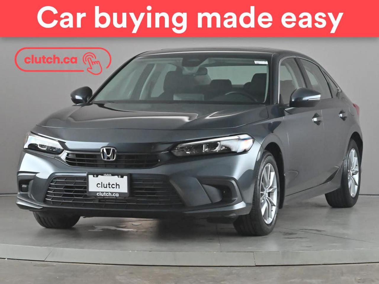 Electric Parking Brake, Brake Assist, Front Heated Seats and more!<br> <br>Clutch is the largest online used car retailer in Canada, delivering a seamless, hassle-free car-buying experience to drivers everywhere. Shop thousands of used cars online, get the right one delivered to your door, and enjoy peace of mind with our 10-Day Money-Back Guarantee. How sweet is that? To learn more, visit clutch.ca.<br> <br>The top features for this car include:<br> <br>Auto Stop/Start<br>Electric Parking Brake<br>Brake Assist<br>Front Heated Seats<br>Folding Rear Seats<br>Climate Control<br>Dual Zone Front Climate Control<br>Speed-Sensitive Volume<br>Bluetooth Music<br>Touchscreen Display<br>Cruise Control<br>Adaptive Cruise Control<br>12V Outlet<br>Hands Free Device Connectivity<br>Apple CarPlay<br>Android Auto<br>USB Input<br>Keyless Entry<br>Push Button Start<br>Passive Keyless Entry<br>Keyfob Remote Start<br>Lane Departure Warning<br>Active Lane Keep Assistance<br>Blindspot Sensors<br>Forward Collision Mitigation<br>Pedestrian Detection<br>Traffic Sign Recognition<br>Heated Steering Wheel<br>One-Touch Windows<br>Rear Window Defroster<br>Sunroof<br>Hill Assistance<br>Automatic High Beams<br>Rear View Camera<br>AM/FM Stereo<br> <br>Seamless home delivery - Delivery to your door in a matter of days. Available on select packages.<br> <br>Try it out for 10 days - If you do not like it, we will take it back. <br> <br>Quality assured - All cars go through our rigorous 210-point inspection and reconditioning process.<br> <br>Peace of mind - Warranty and protection plans available.<br> <br>Haggle-free - No haggling or hard sells.<br> <br>100% Transparency - Full inspection reports on every car, including high-res photography and a free Carfax report.<br> <br>Listed price is for cash purchase only and does not include taxes, Shipping Fees (if applicable), Delivery Fees (if applicable), government licensing fees.<br> <br>Previous Provincial Registrations:<br>Ontario<br> <br>Stock # 103875