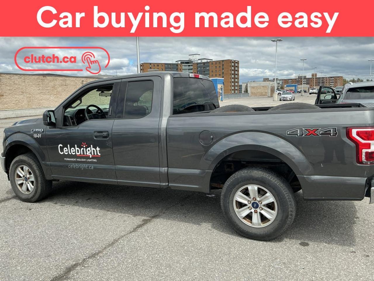 Electric Parking Brake, Brake Assist, Bed-Rail Protectors and more!<br> <br>Clutch is the largest online used car retailer in Canada, delivering a seamless, hassle-free car-buying experience to drivers everywhere. Shop thousands of used cars online, get the right one delivered to your door, and enjoy peace of mind with our 10-Day Money-Back Guarantee. How sweet is that? To learn more, visit clutch.ca.<br> <br>The top features for this car include:<br> <br>Auto Stop/Start<br>Electric Parking Brake<br>Brake Assist<br>Bed-Rail Protectors<br>Folding Rear Seats<br>Climate Control<br>Speed-Sensitive Volume<br>Bluetooth Music<br>Touchscreen Display<br>Cruise Control<br>12V Outlet<br>Hands Free Device Connectivity<br>USB Input<br>Keyless Entry<br>One-Touch Windows<br>Hill Assistance<br>Rear View Camera<br>Rear Locking Differential<br>Ambient Lighting<br> <br>Seamless home delivery - Delivery to your door in a matter of days. Available on select packages.<br> <br>Try it out for 10 days - If you do not like it, we will take it back. <br> <br>Quality assured - All cars go through our rigorous 210-point inspection and reconditioning process.<br> <br>Peace of mind - Warranty and protection plans available.<br> <br>Haggle-free - No haggling or hard sells.<br> <br>100% Transparency - Full inspection reports on every car, including high-res photography and a free Carfax report.<br> <br>Listed price is for cash purchase only and does not include taxes, Shipping Fees (if applicable), Delivery Fees (if applicable), government licensing fees.<br> <br>Previous Provincial Registrations:<br>Ontario<br> <br>Stock # 104034