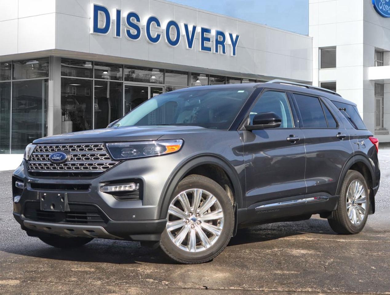 One Owner. Accident Free. 4WD. 310A. 3.3L Hybrid Engine. Twin Panel Moonroof. Trailer Tow Package. Heated/Cooled Leather Trimmed Seats. Adaptive Cruise Control. Ambient Lighting. 360 Camera. B&O Audio System. Heated Steering Wheel. Navigation. Wireless Charging Pad. Blind Spot Monitoring System. Sync 3. And More! Welcome to Leggat Discovery Ford a Proud Member of the Leggat Auto Group! Since 1922, the Leggat Auto Group has proudly prioritized customer satisfaction by understanding and exceeding your automotive needs. Conveniently located in Burlington, ON, Leggat Discovery Ford is honored to serve our community and neighboring areas, including Oakville, Hamilton, Mississauga, Milton, Ancaster, Waterdown, Stoney Creek, Grimsby, St. Catharines, Kitchener, and Guelph. Looking to trade? We want your careven if you dont buy one from us! Our on-site professional appraisers are available daily to offer you the best options and value for your trade-in. Whether youre looking for your perfect vehicle, service, repair, or parts, our team is here to help you find solutions. Stop by or call us today; we look forward to serving you!