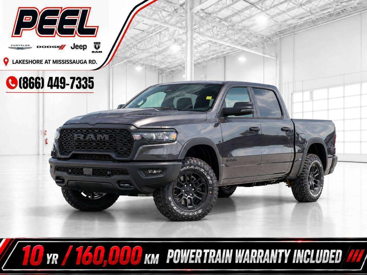 2026 RAM 1500 REBEL | Level 2 | Pano Roof | Sport Hood | Leather Photo0