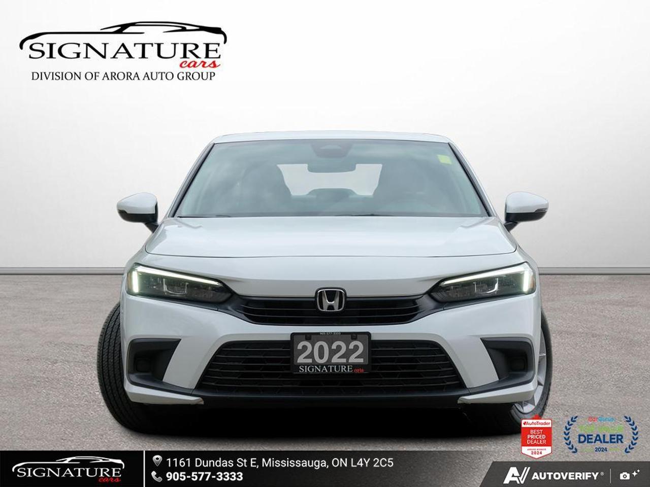 2022 Honda Civic EX No Accident Sunroof  Lane Assist Carplay Photo