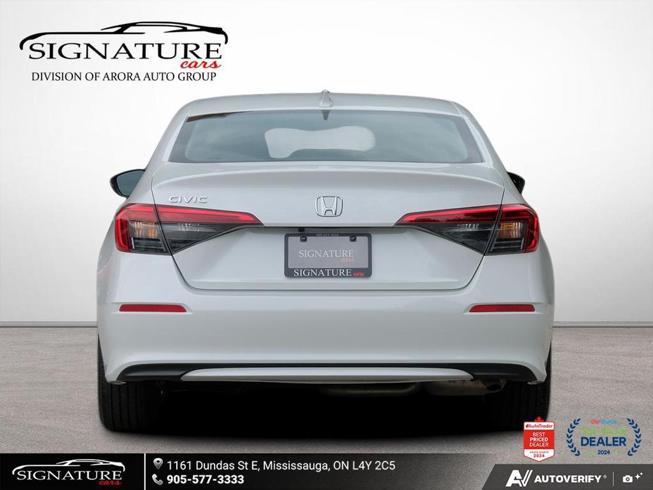 2022 Honda Civic EX No Accident Sunroof  Lane Assist Carplay Photo