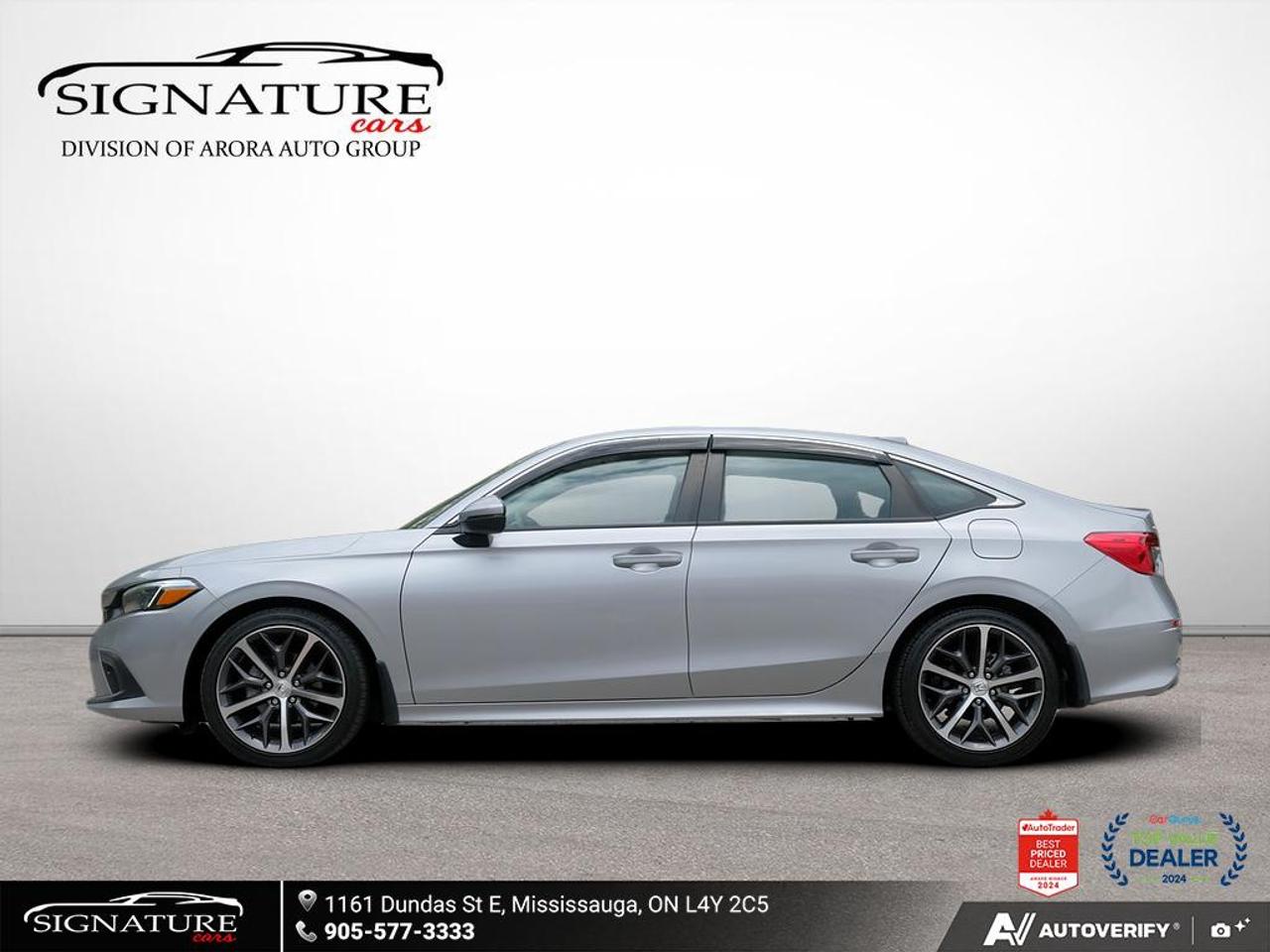 2022 Honda Civic Touring No Accident Sunroof Leather Navigation Photo