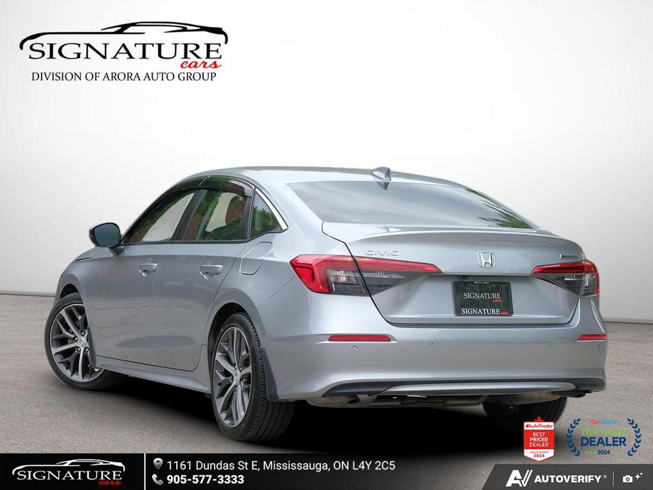 2022 Honda Civic Touring No Accident Sunroof Leather Navigation Photo