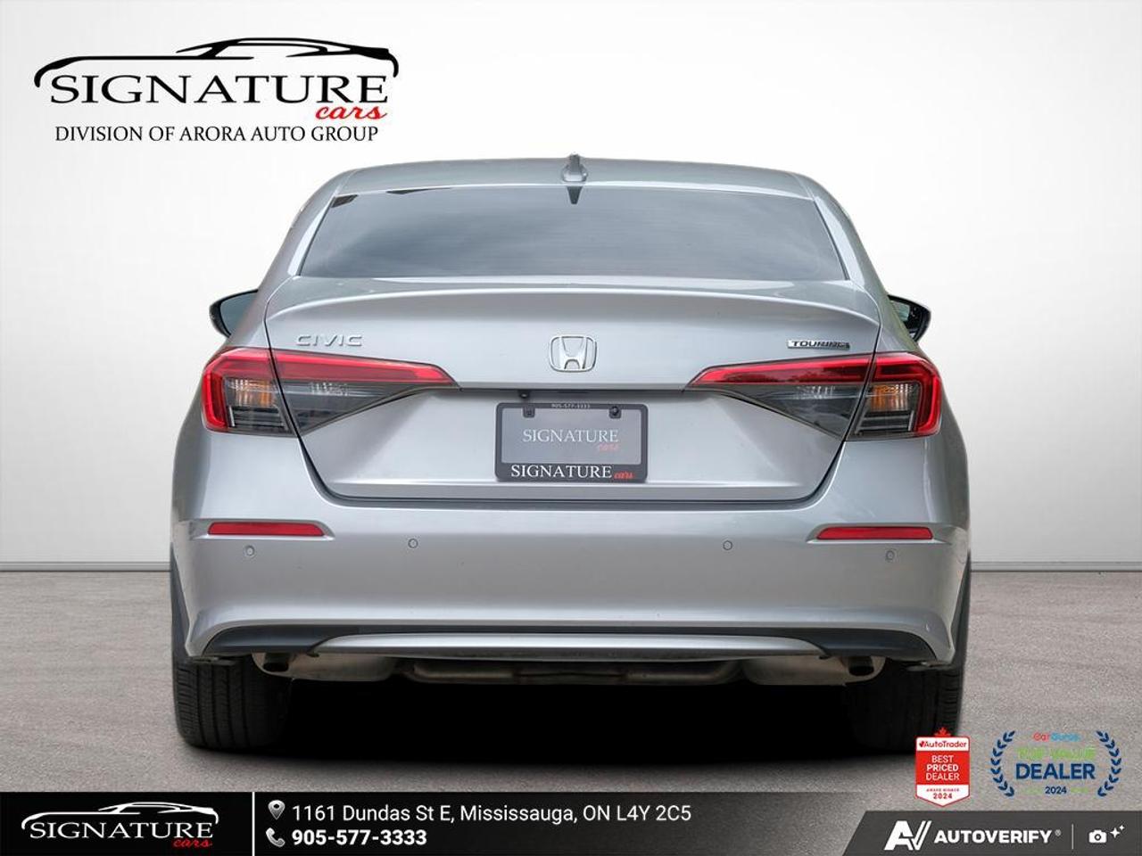 2022 Honda Civic Touring No Accident Sunroof Leather Navigation Photo