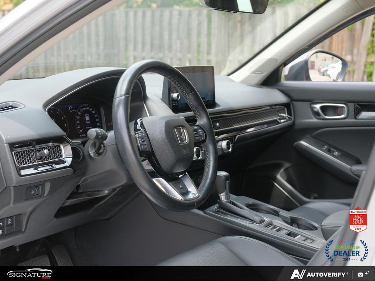 2022 Honda Civic Touring No Accident Sunroof Leather Navigation Photo
