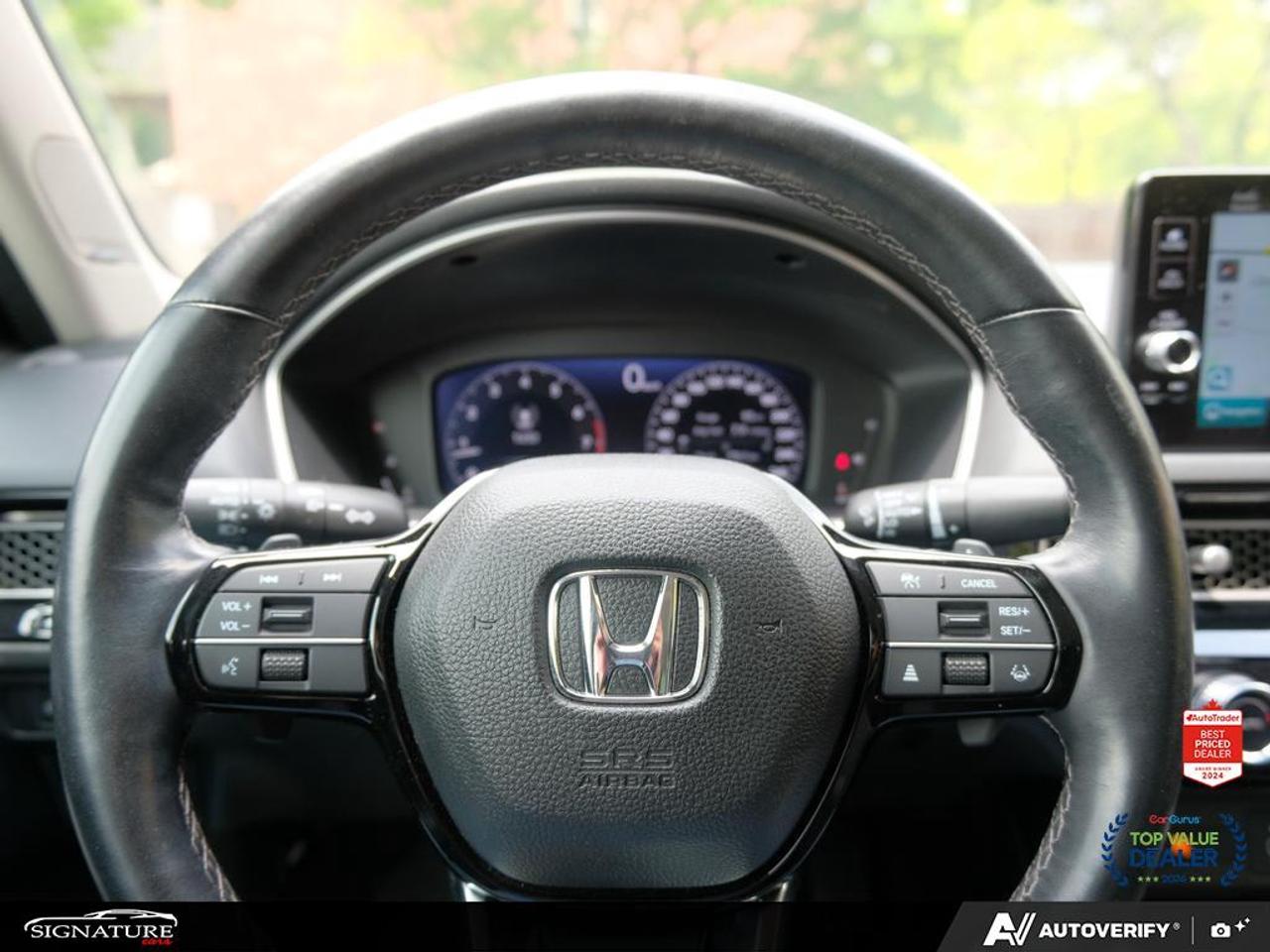 2022 Honda Civic Touring No Accident Sunroof Leather Navigation Photo