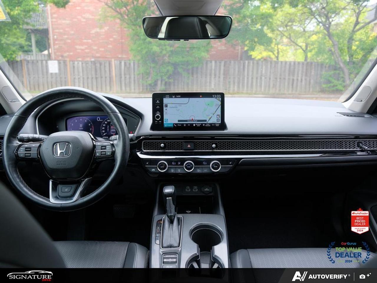 2022 Honda Civic Touring No Accident Sunroof Leather Navigation Photo