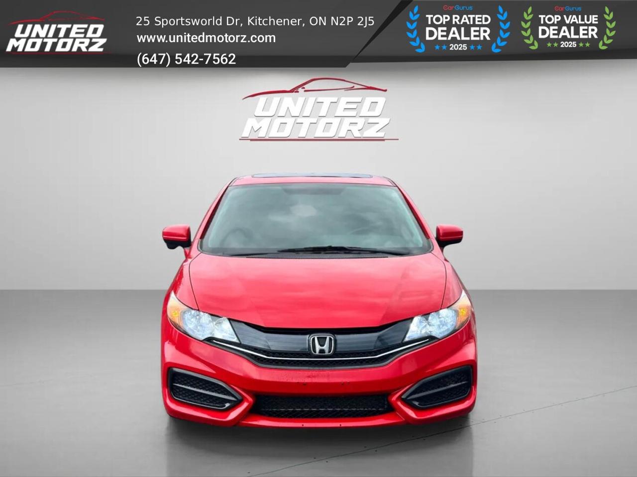 2015 Honda Civic EX MAN CPE~SAFETY CERTIFIED~ NO ACCIDENTS~ Photo