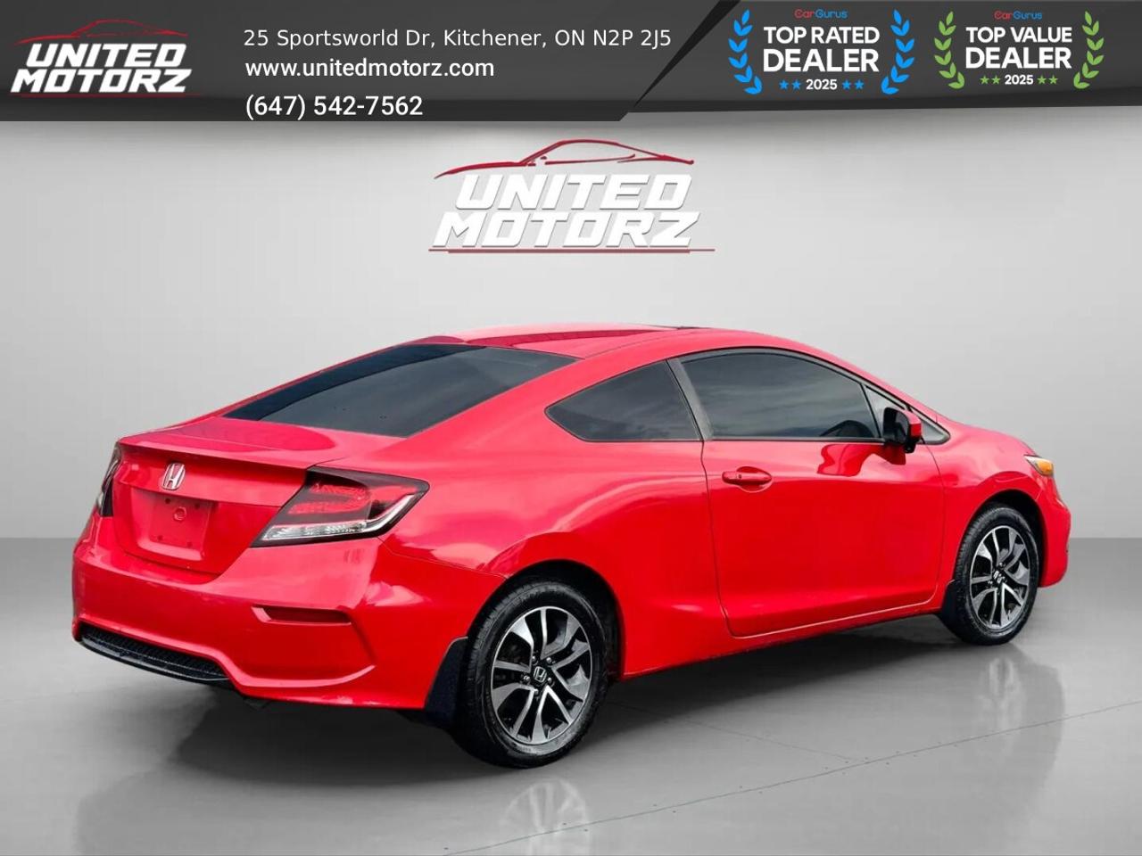 2015 Honda Civic EX MAN CPE~SAFETY CERTIFIED~ NO ACCIDENTS~ Photo