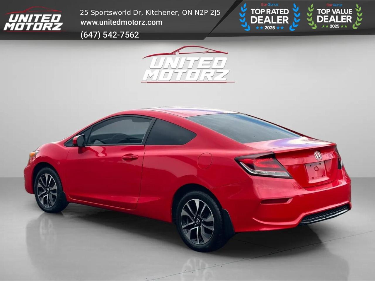 2015 Honda Civic EX MAN CPE~SAFETY CERTIFIED~ NO ACCIDENTS~ Photo
