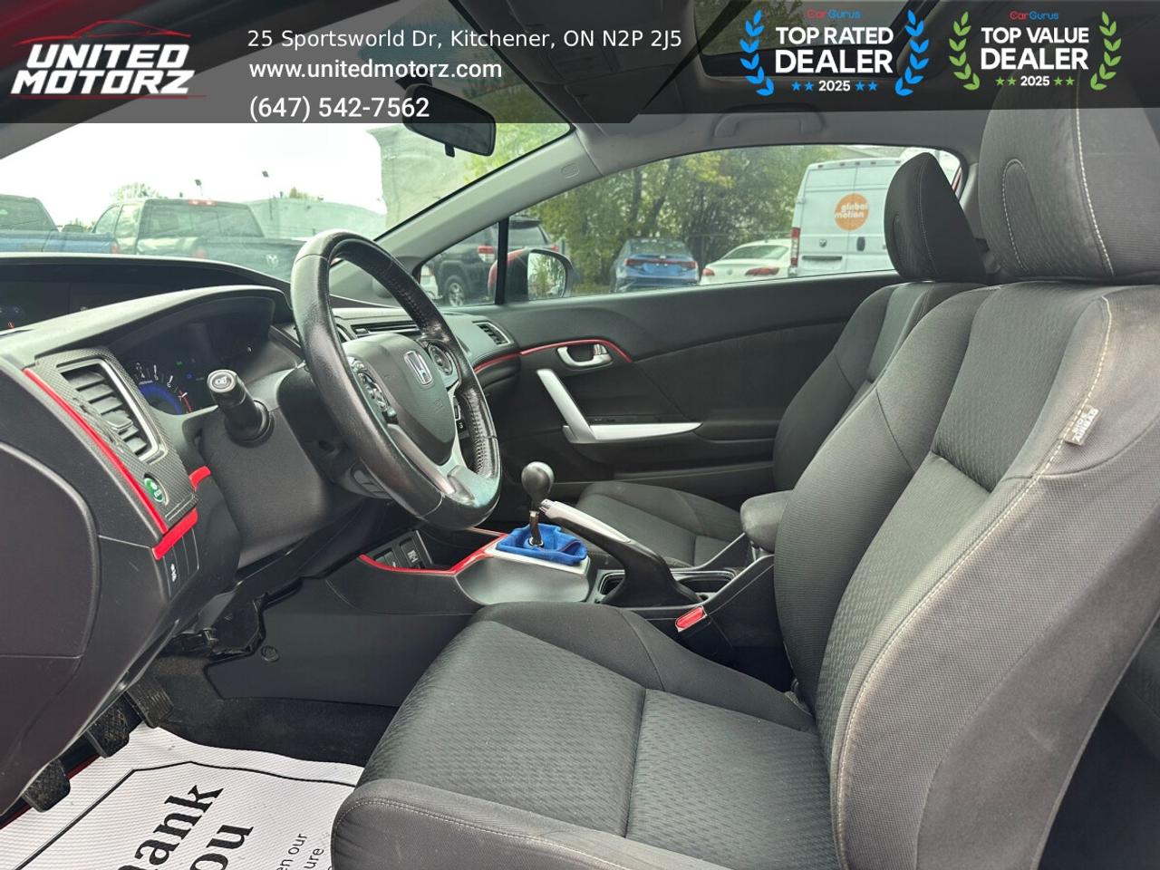 2015 Honda Civic EX MAN CPE~SAFETY CERTIFIED~ NO ACCIDENTS~ Photo