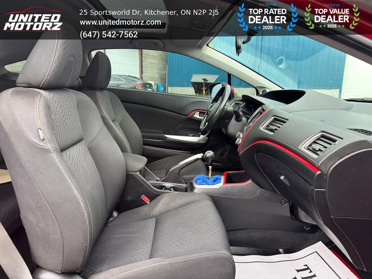 2015 Honda Civic EX MAN CPE~SAFETY CERTIFIED~ NO ACCIDENTS~ Photo