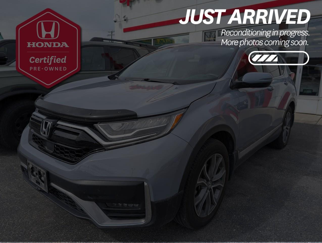 Used 2022 Honda CR-V Touring $291 BI-WEEKLY - GREAT ON GAS, SMOKE-FREE, PET-FREE, CARGO COVER, LOW MILEAGE, NO REPORTED ACCIDENTS, ONE OWNER for sale in Cranbrook, BC