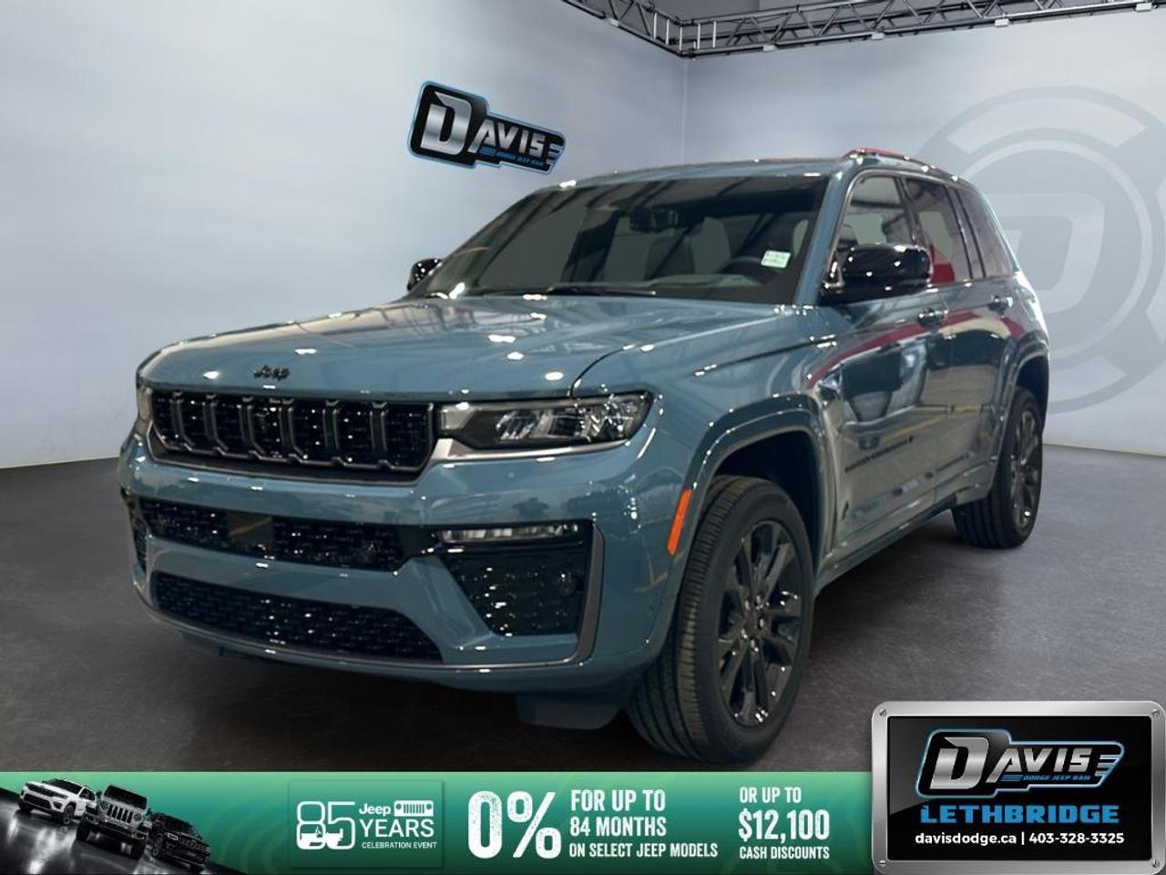 <p>Introducing the new 2026 Jeep Grand Cherokee Limited Reserve 4x4, a striking blue SUV designed for adventure. With the robust 4x4 drivetrain, this vehicle offers exceptional handling across any terrain.</p><p><strong>Interior Features:</strong></p><ul><li>Luxurious <strong>black interior</strong> with Pur-Wrapped Instrument Panel</li><li>Adjustable <strong>front seats with power 8-way adjustability and heat</strong></li><li>Ventilated front seats for added comfort</li><li>Heated second-row seats and steering wheel</li><li>Ambient LED interior lighting</li><li>Selectable Tire Fill Alert for convenience</li><li>Ahead-of-the-curve technology with a <strong>12.3" Touchscreen Display</strong> and onboard GPS navigation</li><li>Head-Up Display and Night Vision with Pedestrian-Animal Detection</li></ul><p><strong>Exterior Features:</strong></p><ul><li>Stylish Steel Blue exterior with Painted Lower Front and Rear Fascia</li><li>Gloss Black Roof Rails and frame-matching body color door handles</li><li>Dual exhaust tips and Gloss Black accents</li><li>Premium Painted Wheel Flares and exterior mirrors with turn indicators</li><li>Adaptive Front Fascia with LED Fog Lamps</li></ul><p><strong>Technology & Safety Features:</strong></p><ul><li>Active Driving Assist System integrated with Traffic Sign Recognition</li><li>Intersection Collision Assist System enhances safety in busy urban environments</li><li>SiriusXM with 360L On-Demand Content for endless entertainment</li><li>Wi-Fi Hotspot keeps you connected wherever you travel</li><li>Automatic High-Beam Headlamp Control and Rain-Sensing Windshield Wipers</li><li>Active Noise Control System and Active Sound Enhancement</li></ul><p>If you're someone who seeks luxury combined with superior off-road capability, the 2026 Jeep Grand Cherokee Limited Reserve 4x4 is for you. Reach out to Davis Dodge Lethbridge and transform your driving experience today!</p>