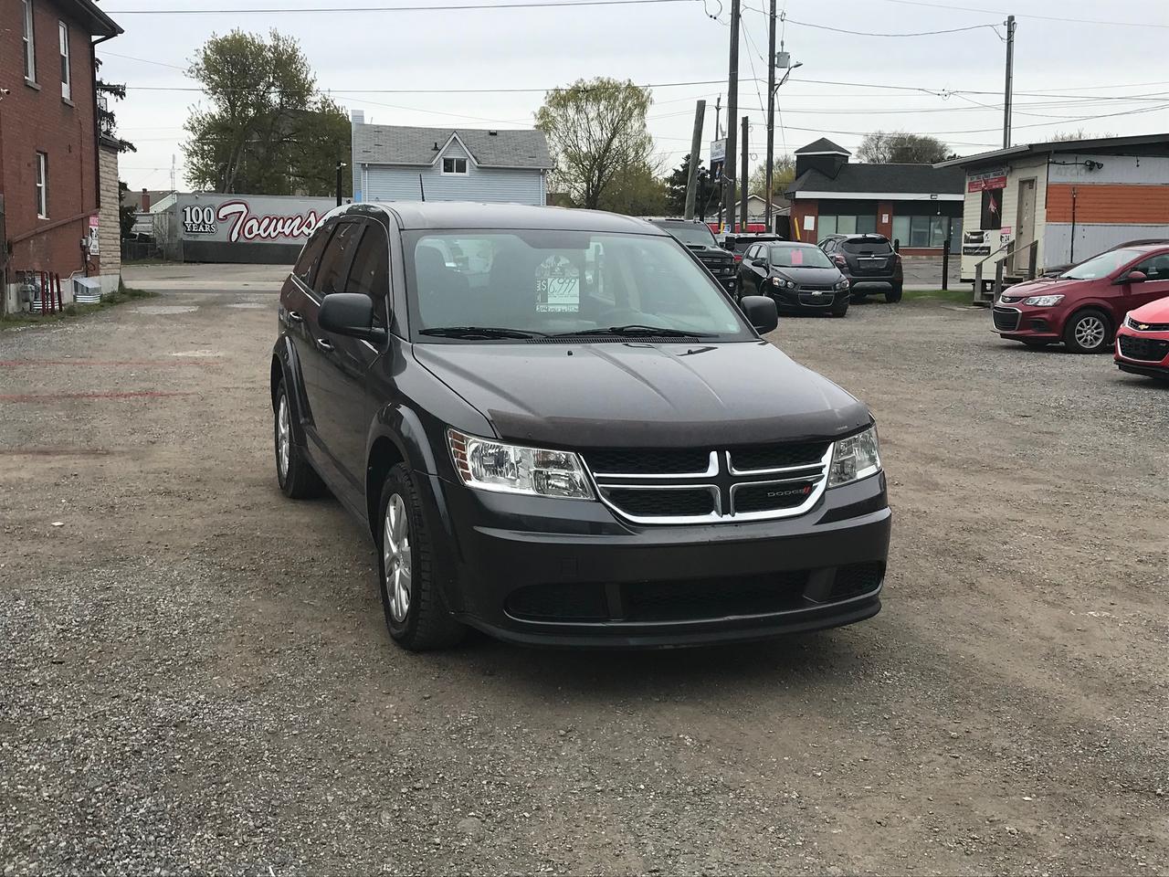 <p>2016 DODGE JOURNEY SE IN EXCELLENT CONDITION FULLYLOADED COMES CERTIFIED POWER WINDOES POWER LOCKS KEYLESS ENTRY AC TILTED STEARING AM/FM/CD /BLUETOOTH/AUX POWER STEARING CLEAN INSIDE OUT RUNS DRIVES GREAT VERY FUEL EFFICIENT COMES CERTIFIED DEALER $6999 plus applicable Hst+lic 252000 km. Warranty available We do finance all credit bad or good SHUIAB AUTO 766 SIMCOE STREET SOUTH OSHAWA <a href=tel:647 303 7143>647 303 7143</a> SHUAIBAUTO.COM</p>