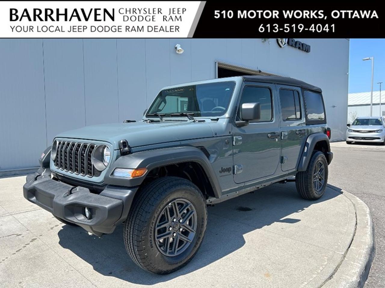 Used 2025 Jeep Wrangler Sport S 4 Door 4x4 for sale in Ottawa, ON