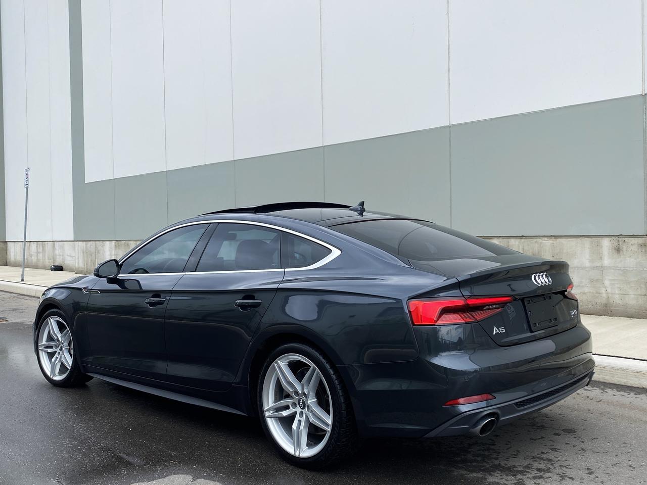 2018 Audi A5 SPORTBACK-QUATTRO-S-LINE SPORT PKG-NAV-CAMERA Photo4