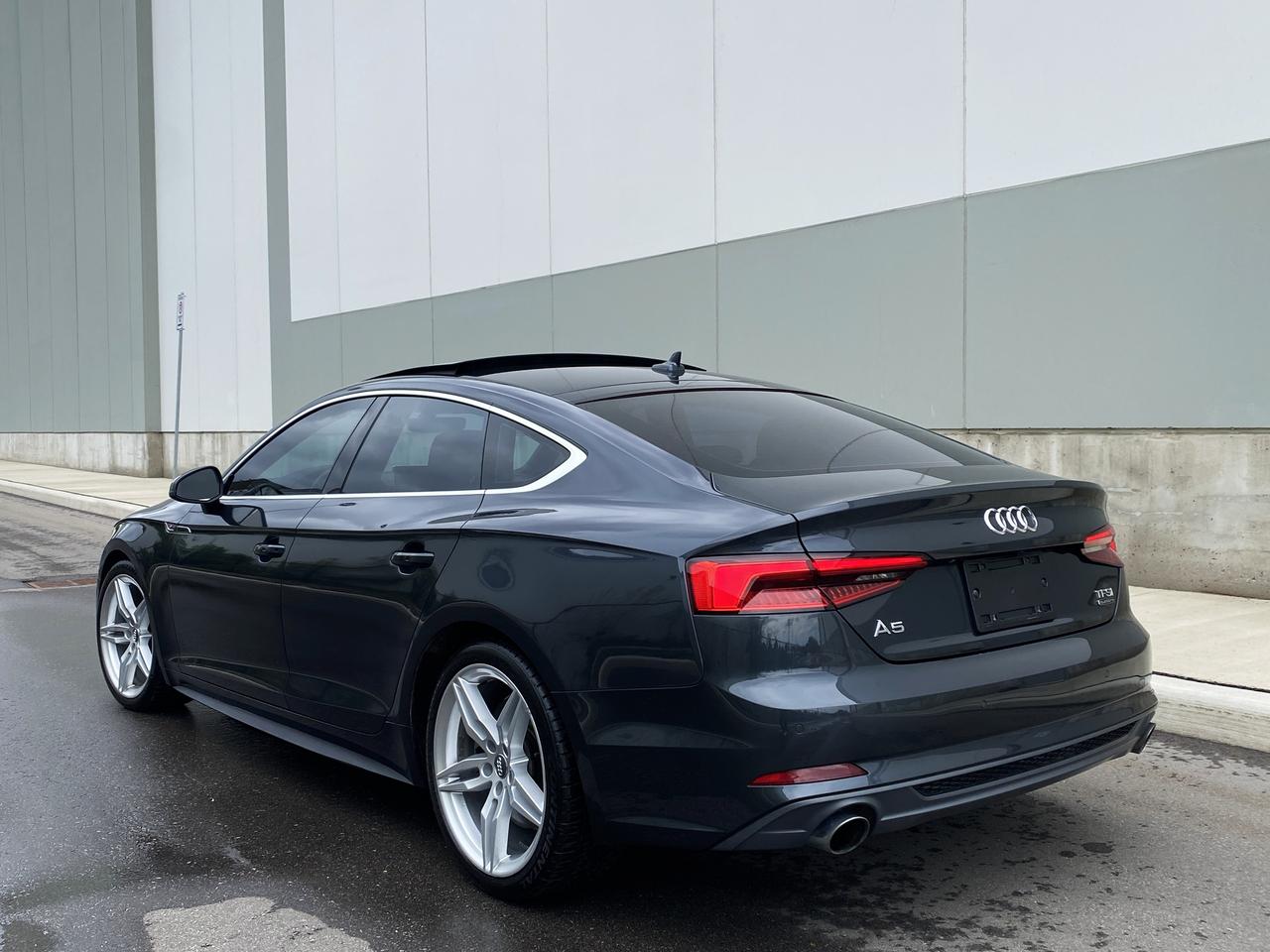 2018 Audi A5 SPORTBACK-QUATTRO-S-LINE SPORT PKG-NAV-CAMERA Photo
