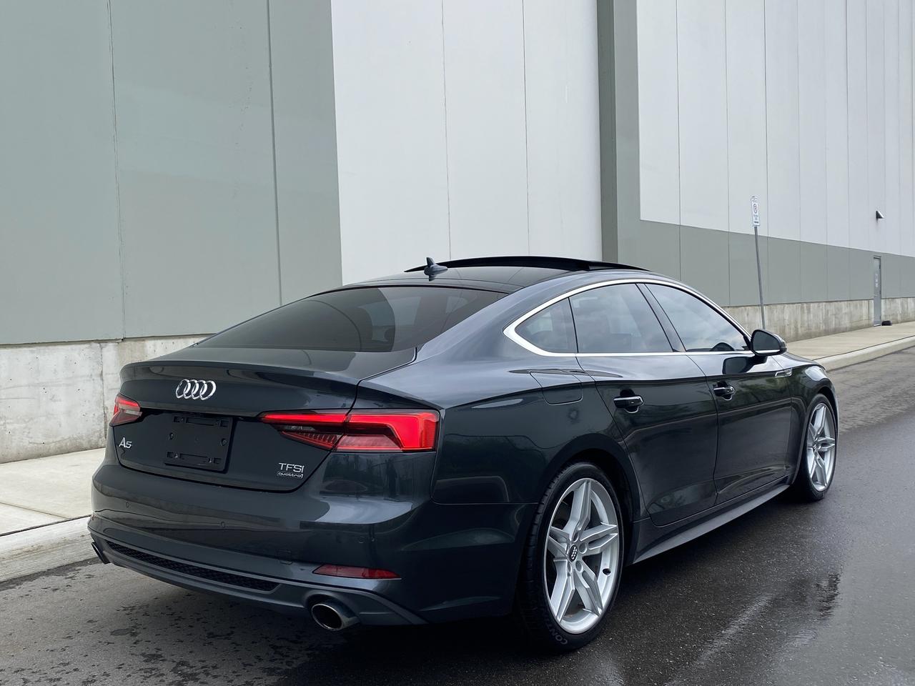 2018 Audi A5 SPORTBACK-QUATTRO-S-LINE SPORT PKG-NAV-CAMERA Photo