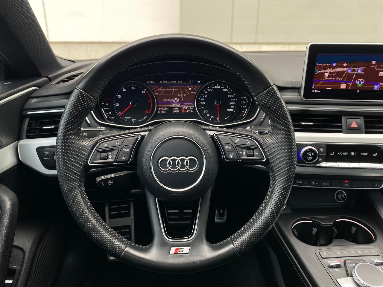 2018 Audi A5 SPORTBACK-QUATTRO-S-LINE SPORT PKG-NAV-CAMERA Photo
