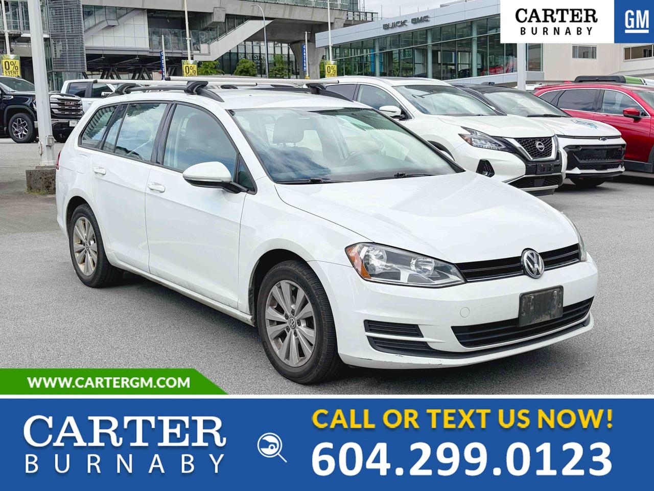 Used 2017 Volkswagen Golf Sportwagen S AWD | 1.8l turbo eng/Heated seats/Rear camera for sale in Burnaby, BC