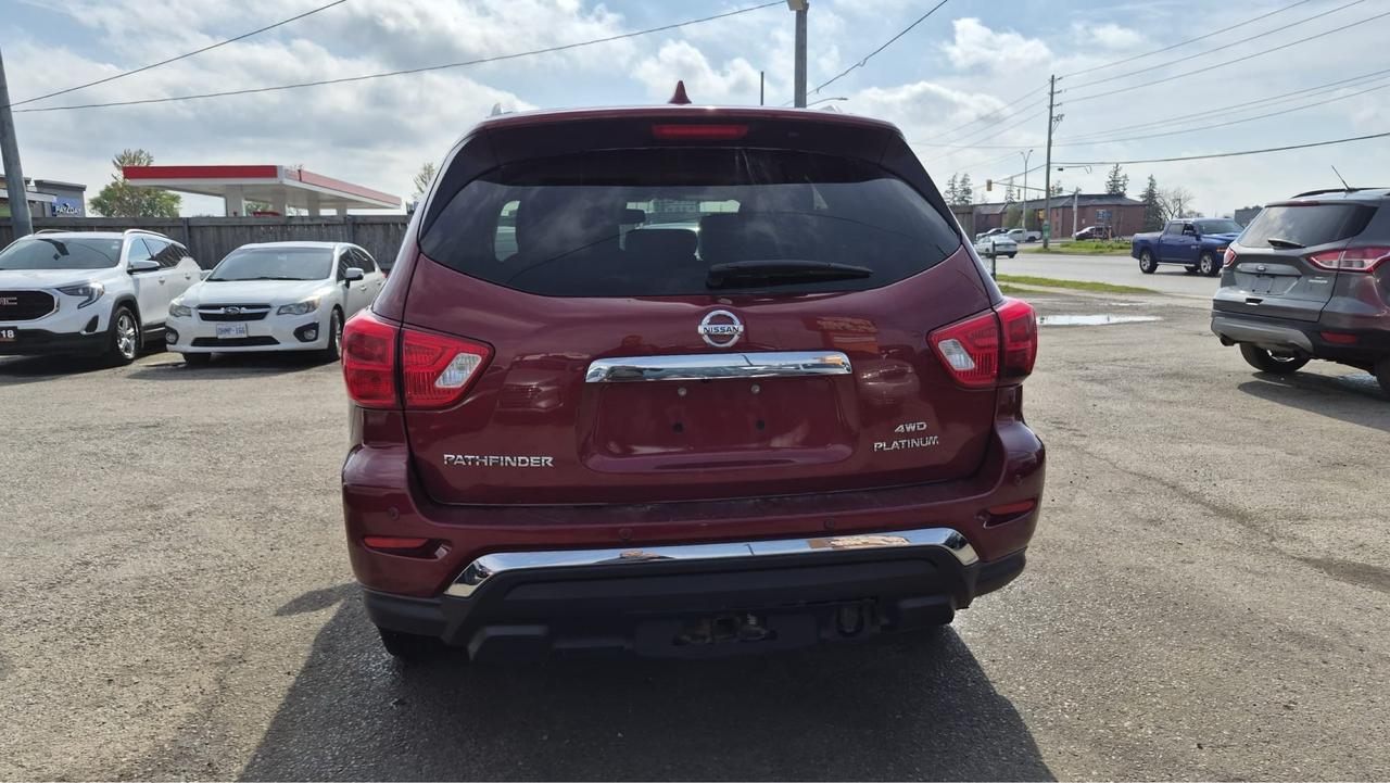 2019 Nissan Pathfinder PLATINUM, 8 PASSENGER, DVD, NAVI, LOADED, CERT Photo