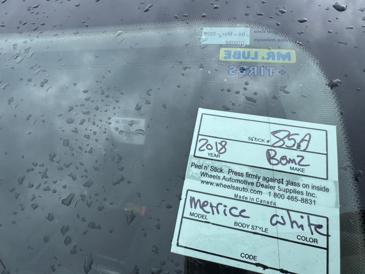 2018 Mercedes-Benz Metris  Photo