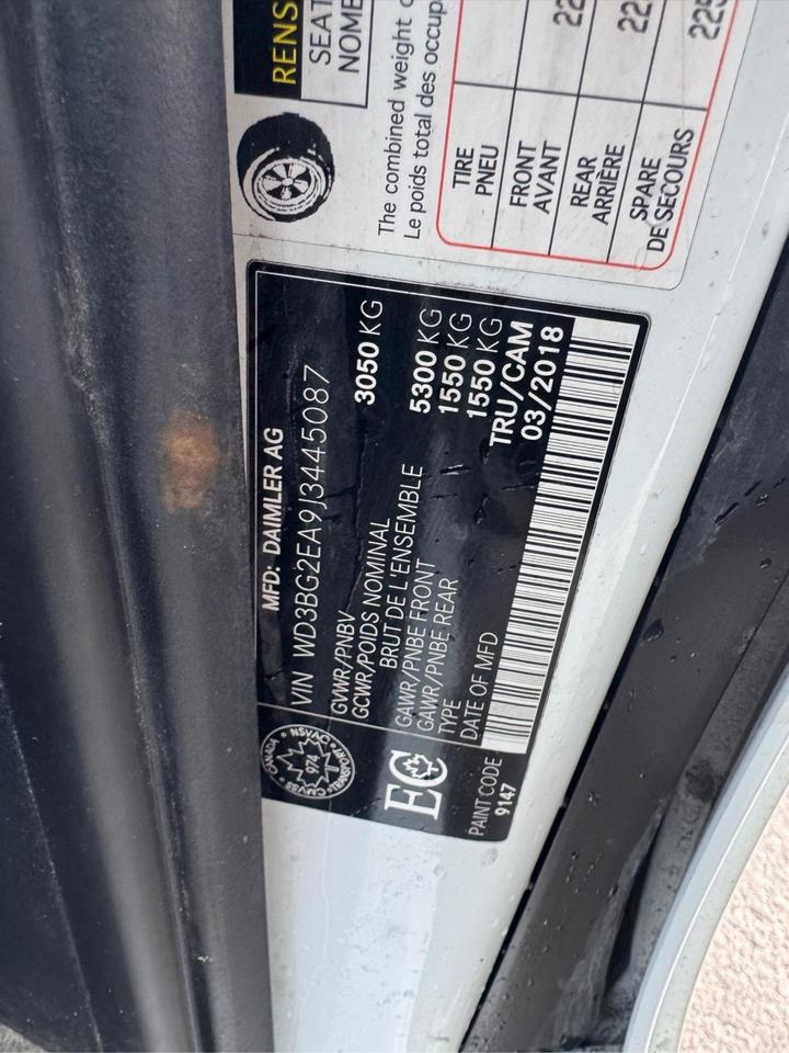 2018 Mercedes-Benz Metris  Photo
