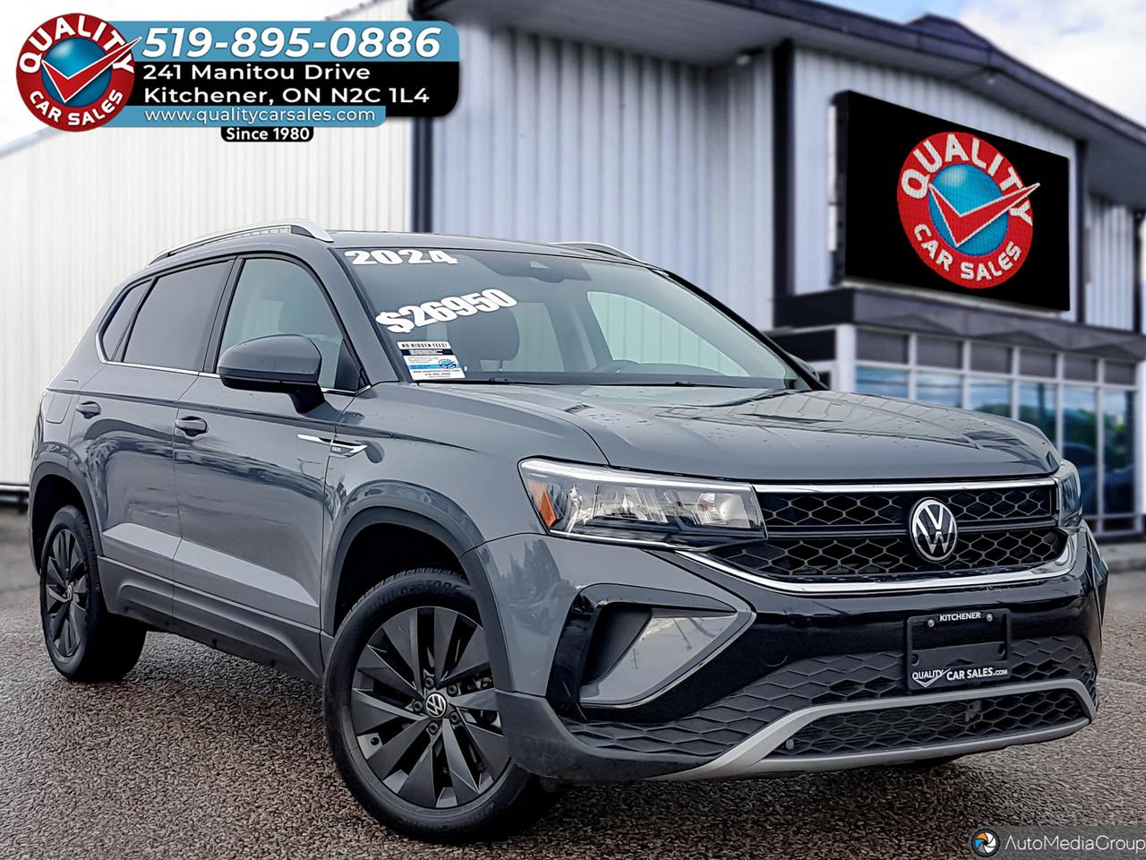 2024 Volkswagen Taos Comfortline *SUNROOF*