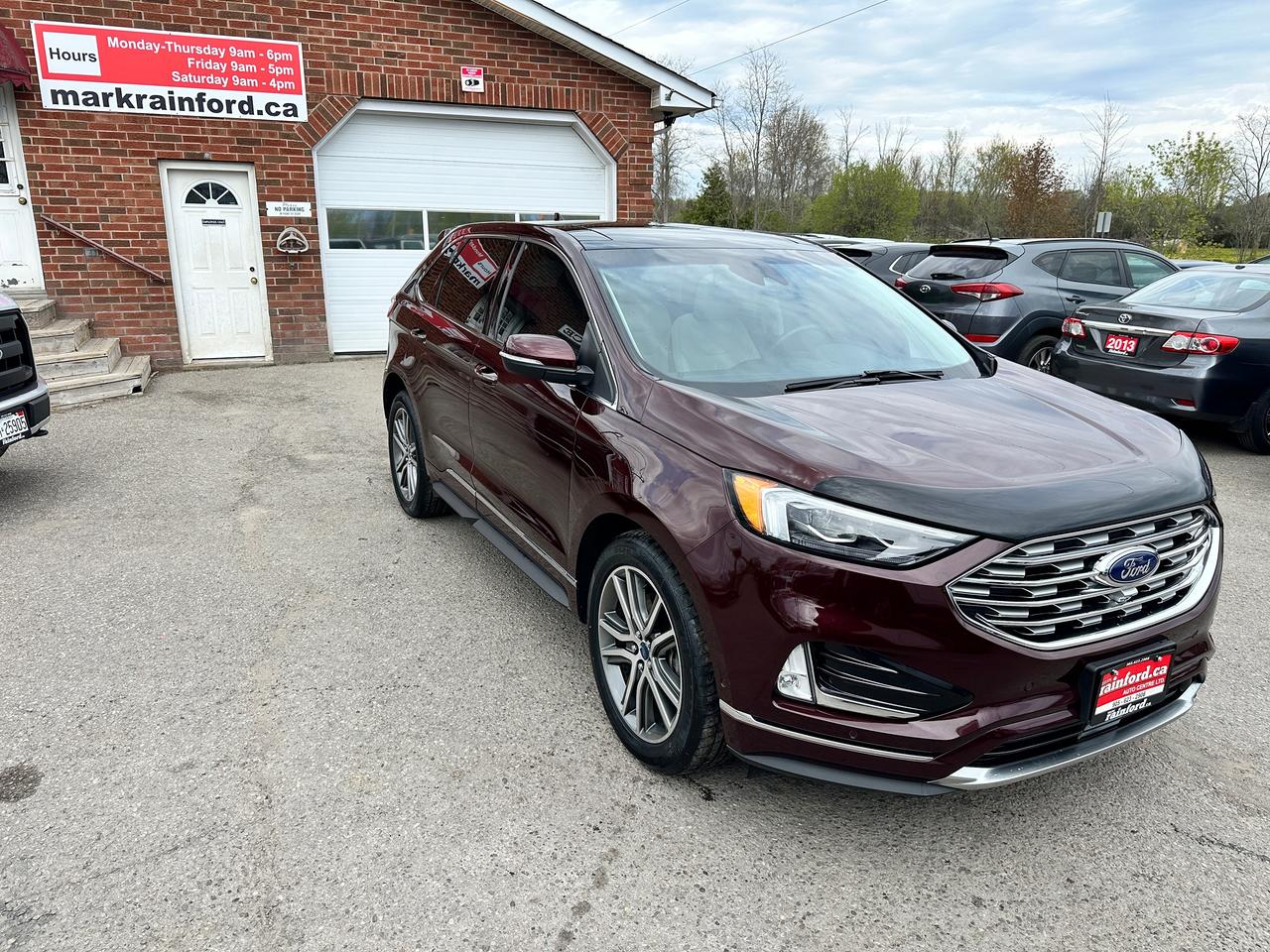 2019 Ford Edge TitaniumAWD PanoRoof HTD/CLD Leather XM NAV Alloys - Photo #6