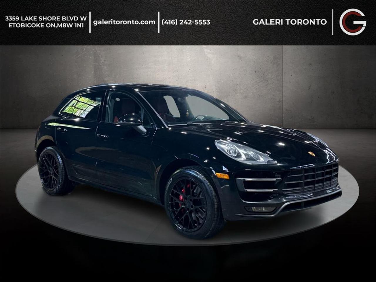 2016 Porsche Macan TURBO|CLEAN CARFAX|RED LEATHER Photo