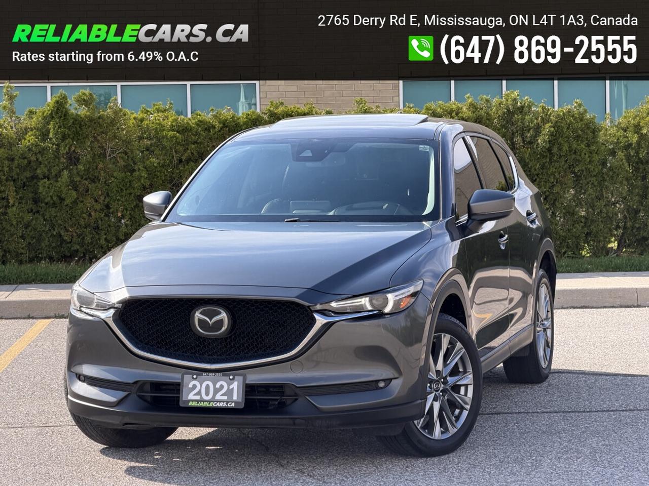 2021 Mazda CX-5 GT | AWD | No-Accident | Leather | Sunroof | Hud Photo0