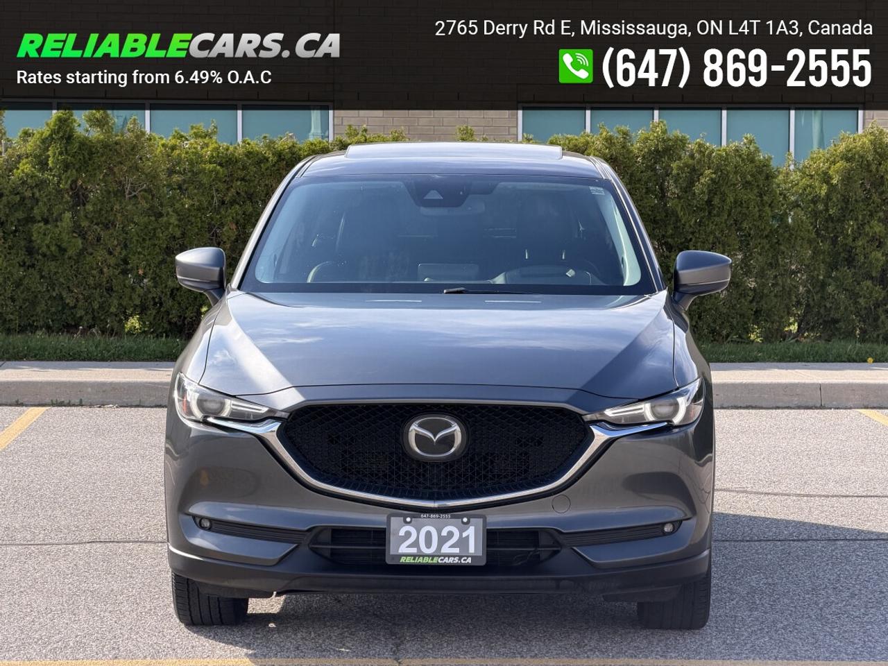 2021 Mazda CX-5 GT | AWD | No-Accident | Leather | Sunroof | Hud Photo