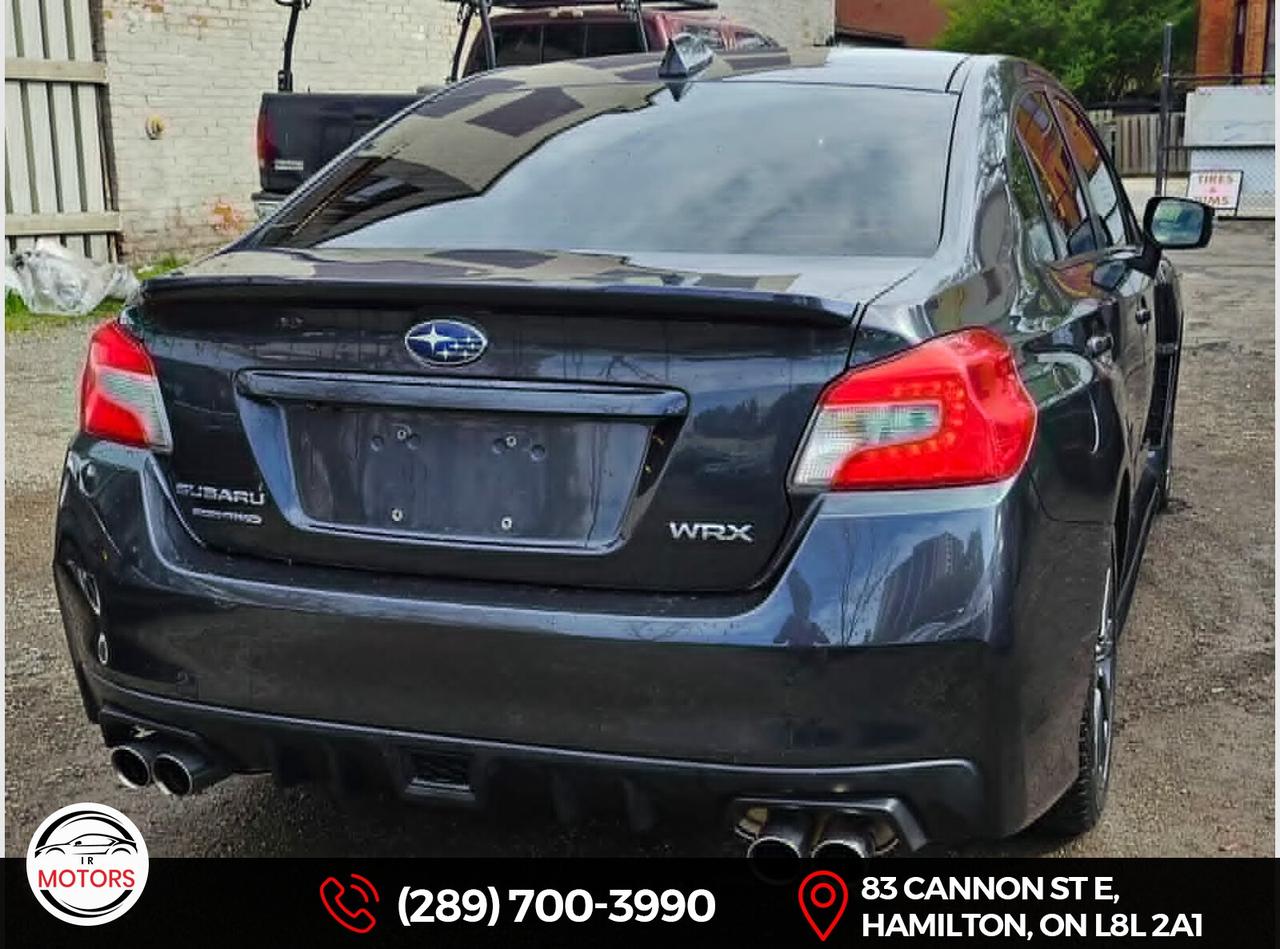 2016 Subaru WRX Sport – No Accidents – AWD – Certified – Warra  Photo