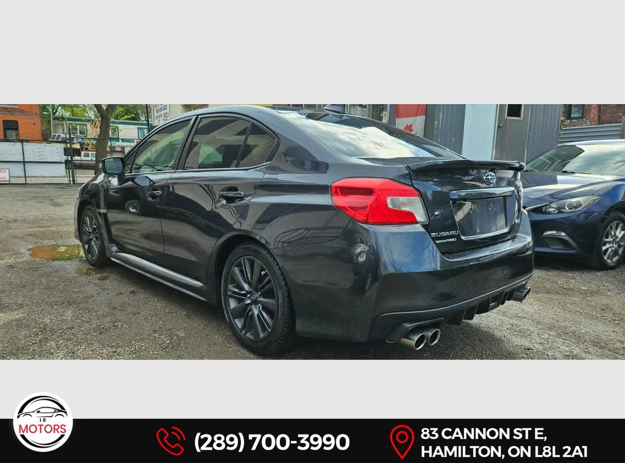 2016 Subaru WRX Sport – No Accidents – AWD – Certified – Warra  Photo2