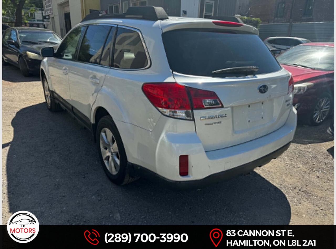 2012 Subaru Outback 3.6R w/Limited Pkg – AWD – Certified – War  Photo2