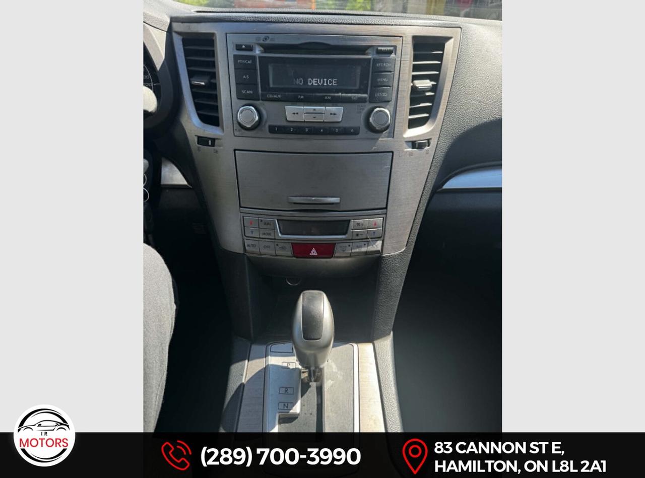 2012 Subaru Outback 3.6R w/Limited Pkg – AWD – Certified – War  Photo