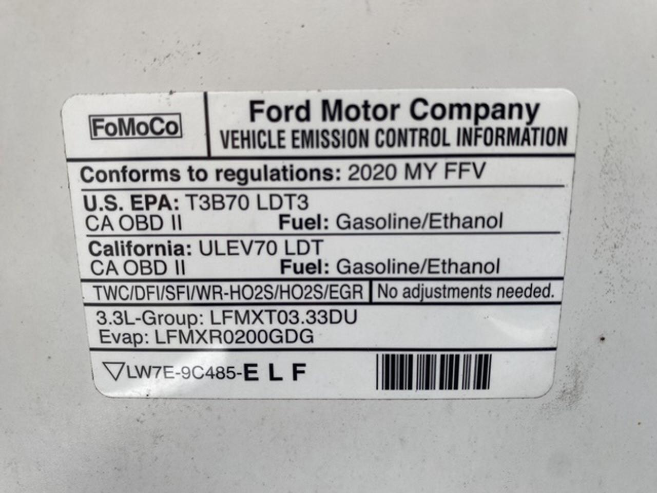 2020 Ford F-150 2wd Supercab 6.5' Box Xlt Extended Cab Std Bed Photo