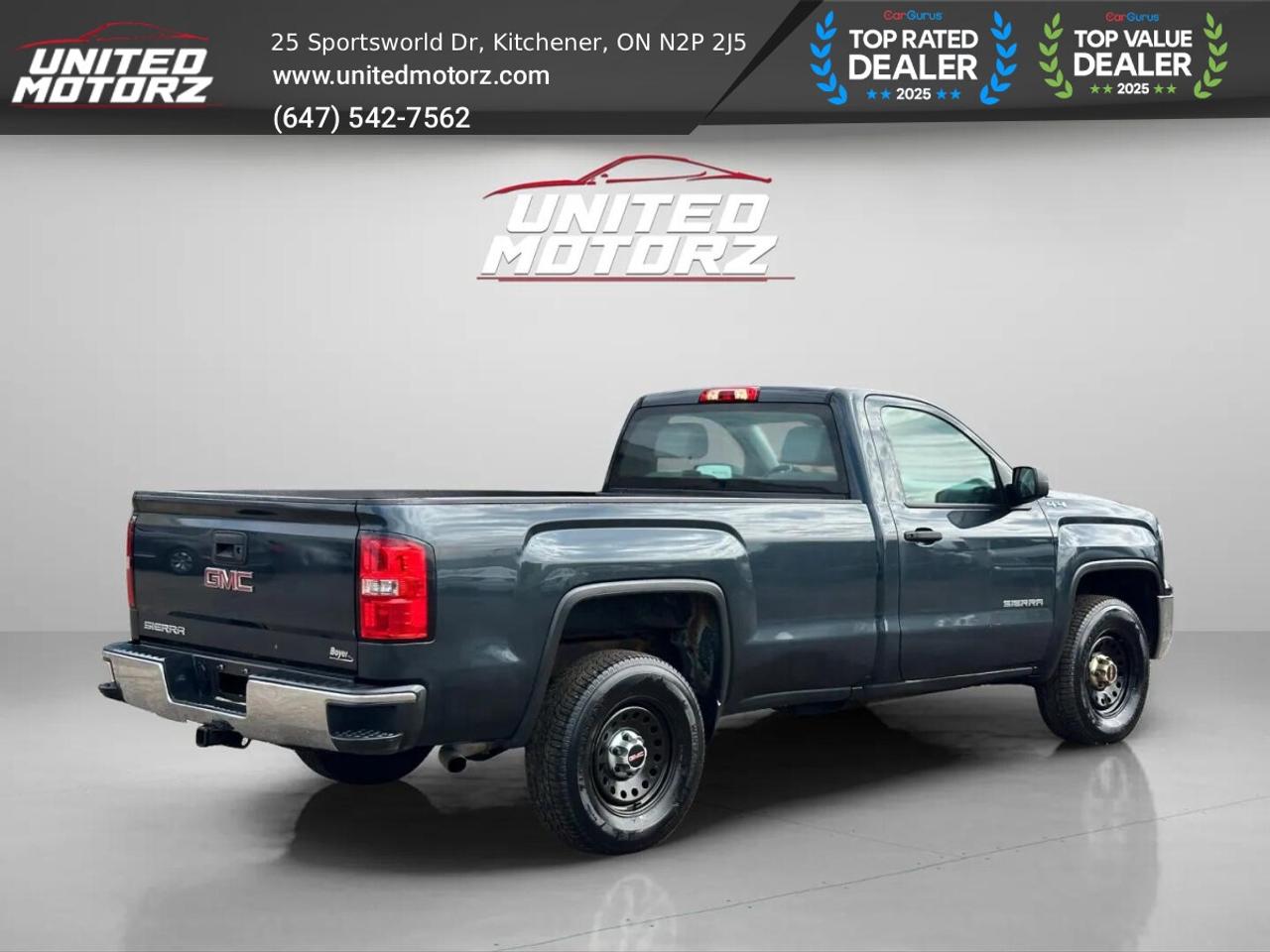 2017 GMC Sierra 1500 4WD REGULAR CAB 133"~SAFETY CERTIFIED~ 20 SERVICE Photo4