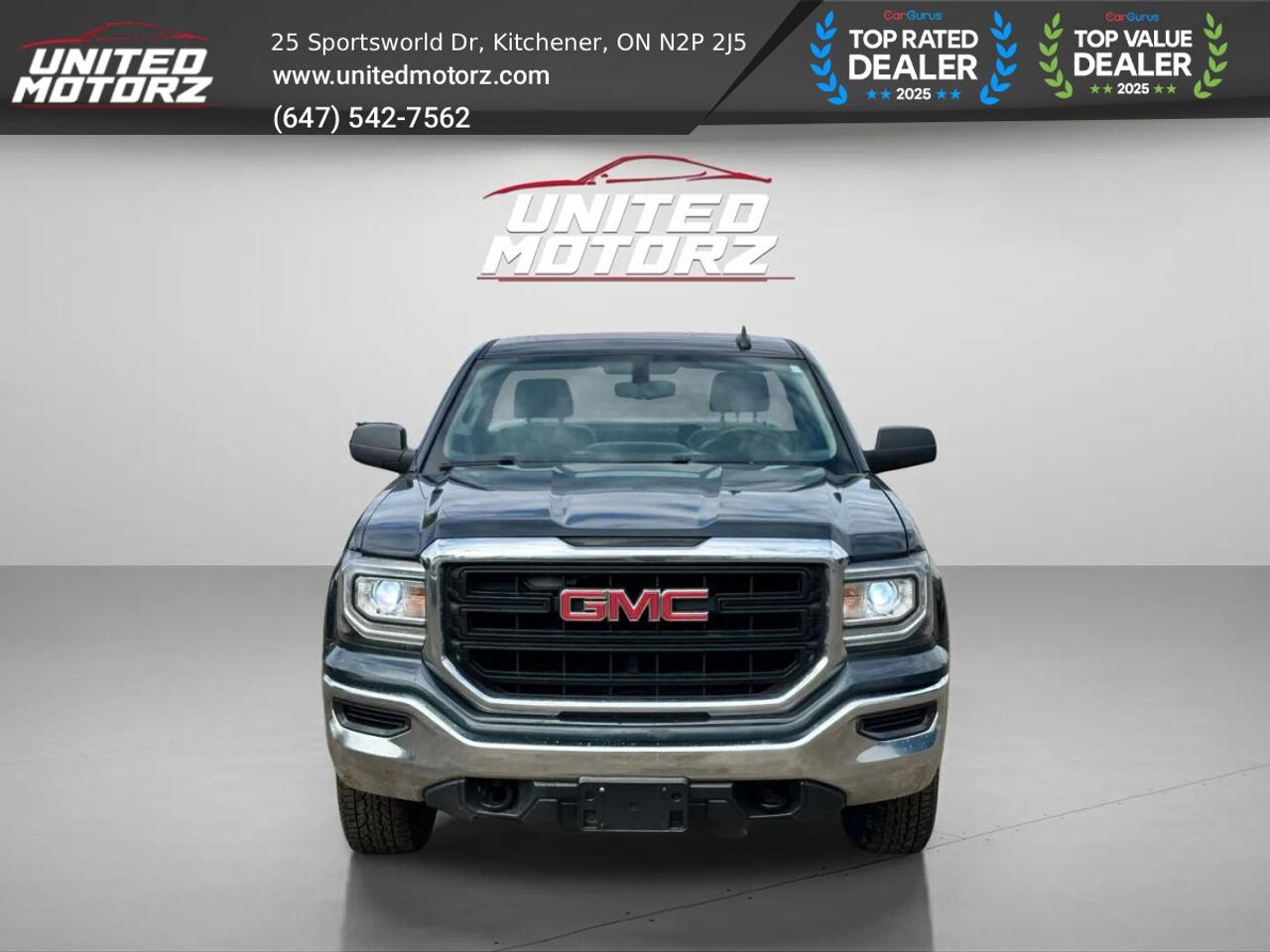 2017 GMC Sierra 1500 4WD REGULAR CAB 133"~SAFETY CERTIFIED~ 20 SERVICE Photo