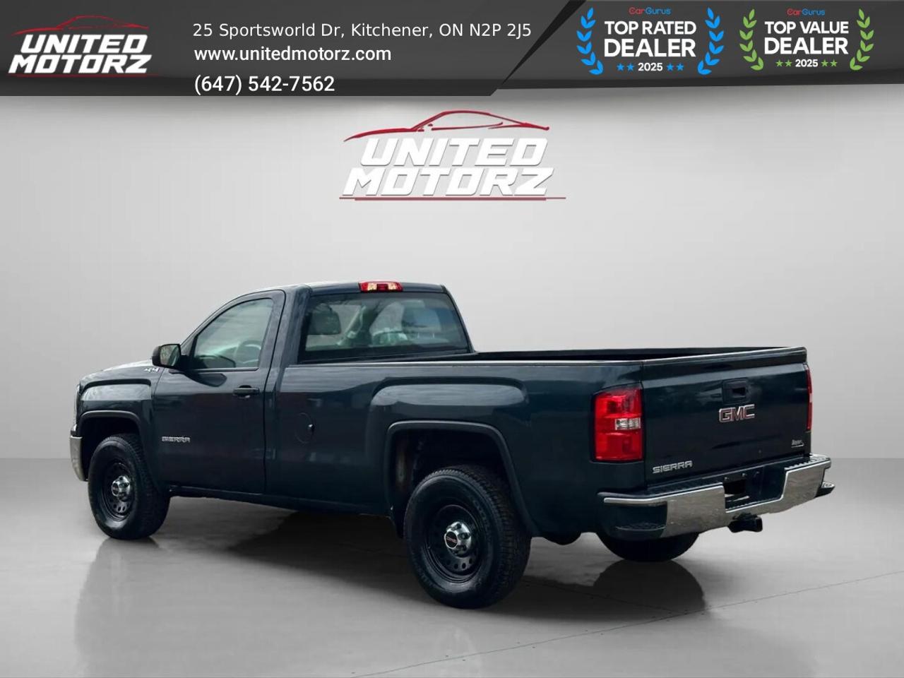 2017 GMC Sierra 1500 4WD REGULAR CAB 133"~SAFETY CERTIFIED~ 20 SERVICE Photo