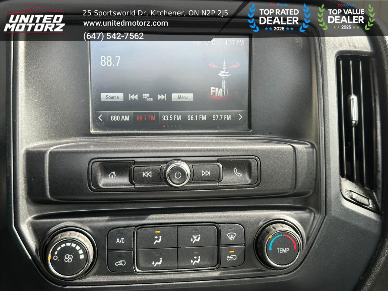 2017 GMC Sierra 1500 4WD REGULAR CAB 133"~SAFETY CERTIFIED~ 20 SERVICE Photo