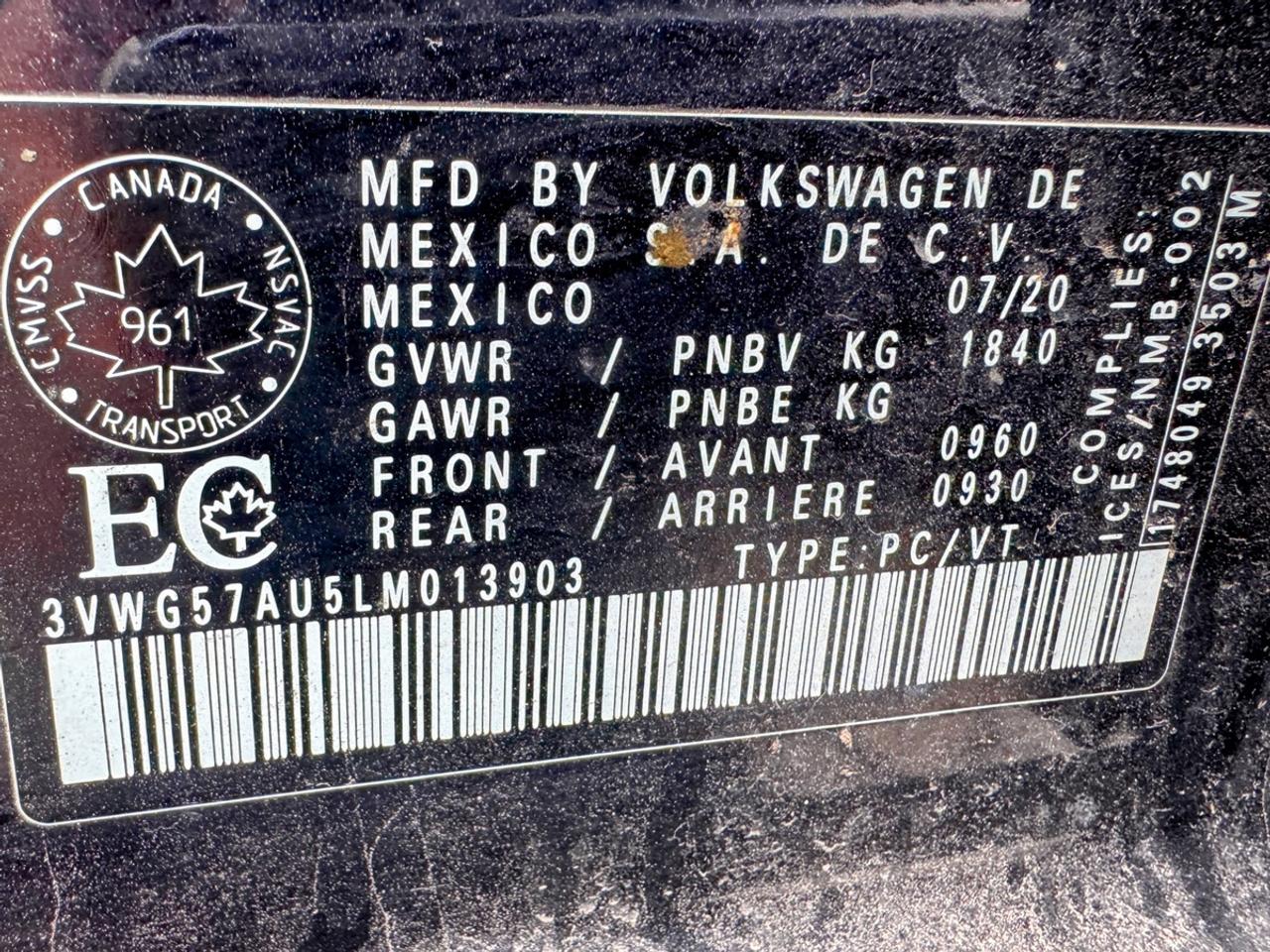 2020 Volkswagen Golf  Photo