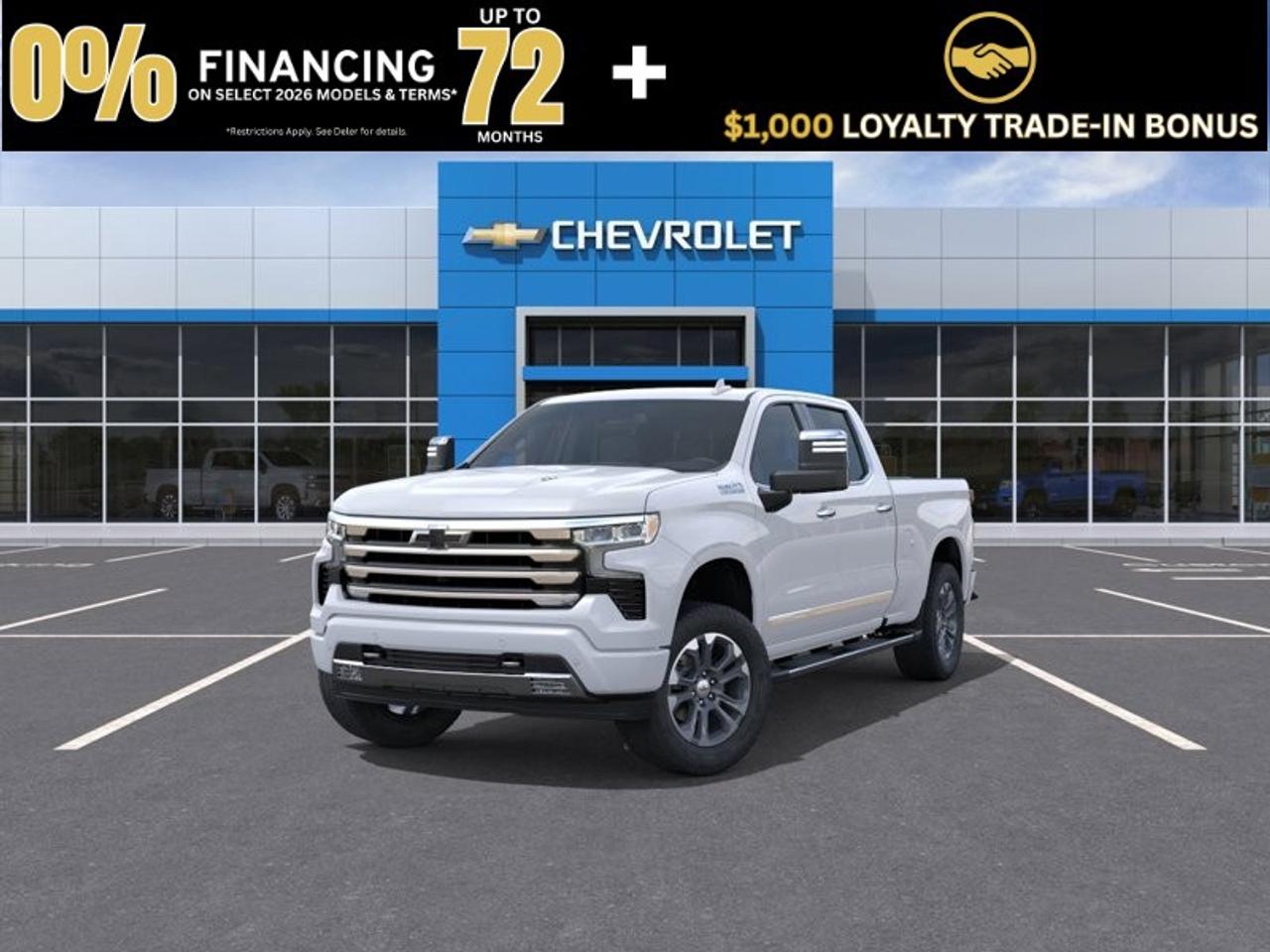 2026 Chevrolet Silverado 1500 Crew Cab Standard Box 4-Wheel Drive High Country Photo0