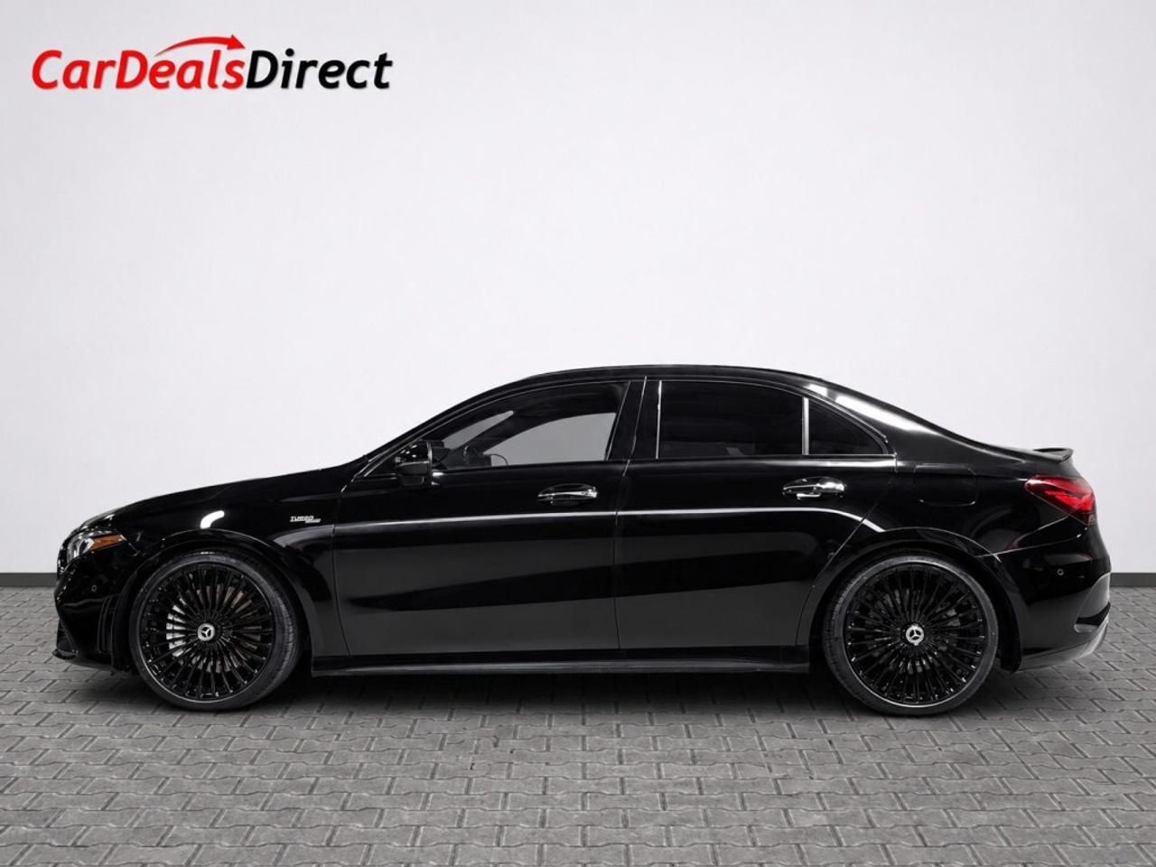 2022 Mercedes-Benz A-Class AMG A 35 4MATIC   Black on Black   Pano Roof   Nav Photo
